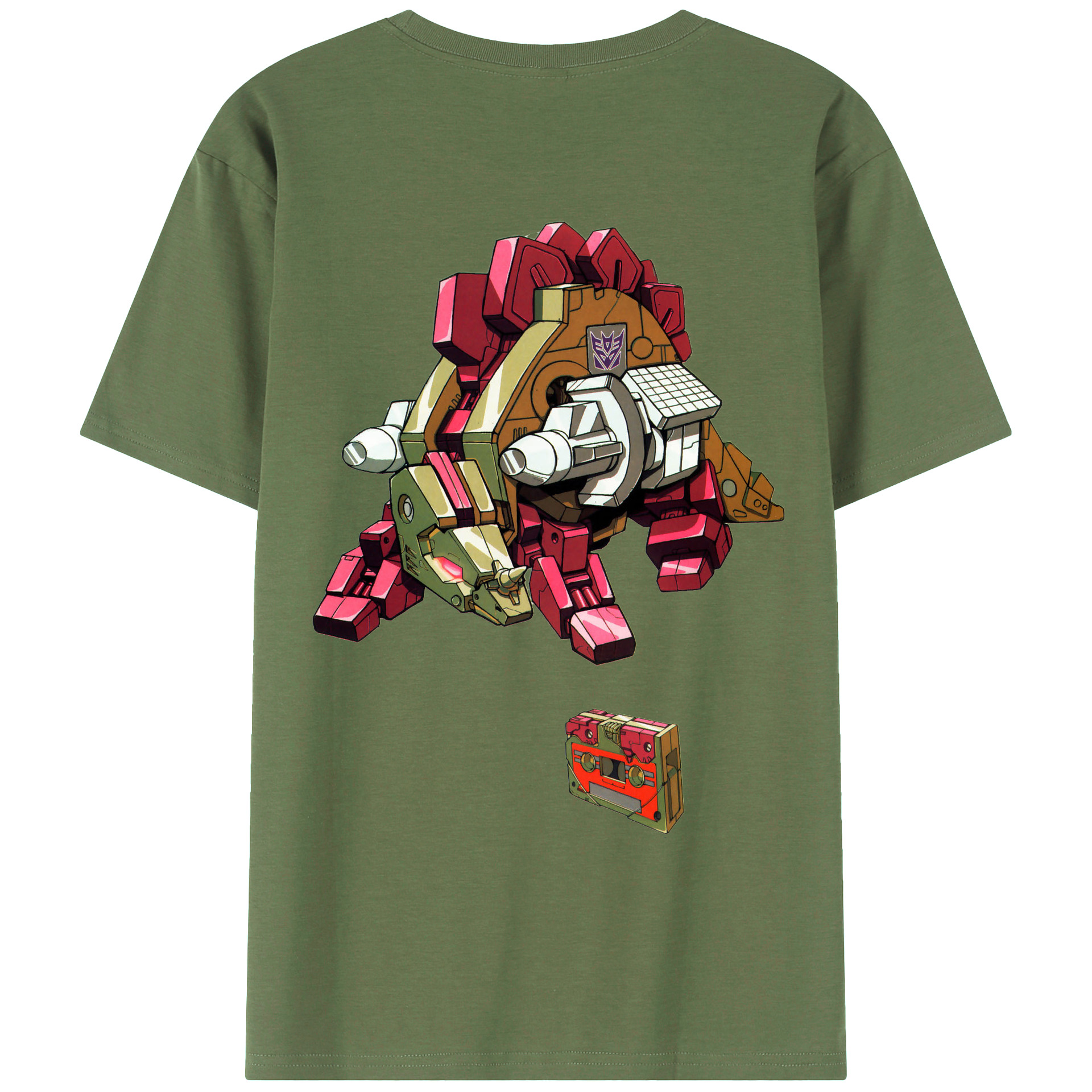 （画像用）  綿100％ メンズ半袖Tシャツ（バックプリント） 通気性